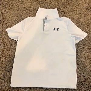 Boys under armour polo size medium